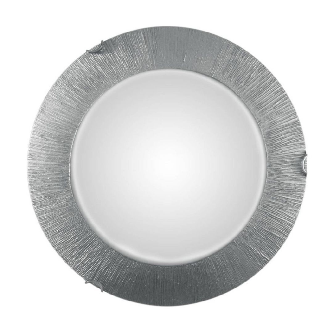 KOLARZ Moon Sun wall lamp, silver, Ø 40 cm - Image 1