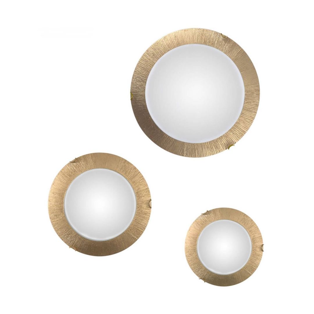 austrolux KOLARZ Moon Sun wall light, gold, Ø 50 cm - Image 1