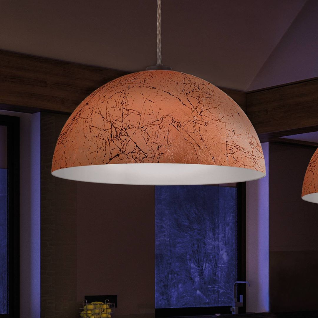 austrolux Cult Vintage pendant light, copper, Ø 40 cm - Image 1