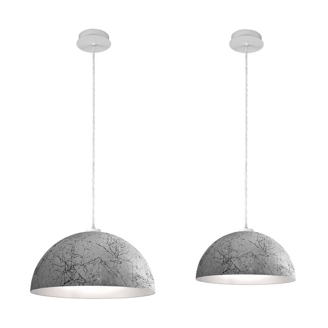 austrolux Cult Vintage pendant light, silver, Ø 40 cm - Image 1