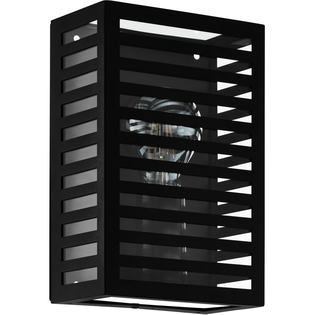 EGLO Alamonte 3 outdoor wall light, black - Image 1