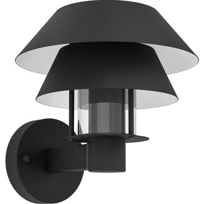 EGLO Chiappera outdoor wall light, double lampshade