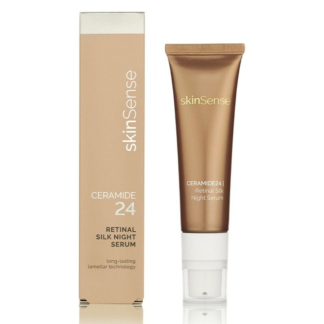 SkinSense Ceramide24 Retinal Silk Night Serum 30ml - Image 1
