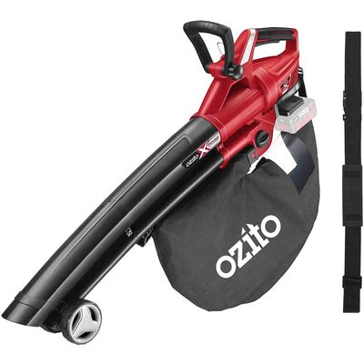 Ozito PXCBLVS 36v Cordless Brushless Garden Vacuum and Leaf Blower