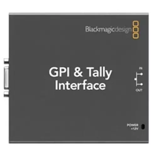 Blackmagic Design GPI & Tally Interface interface cards/adapter - Image 1