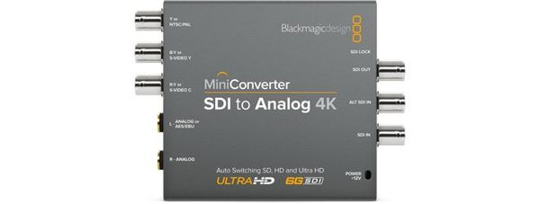 Blackmagic Design Mini Converter SDI to Analog 4K - Thumbnail 2