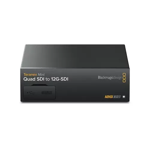 Blackmagic Design Teranex Mini Quad SDI to 12G-SDI Active video converter 3840 x 2160 - - Image 1