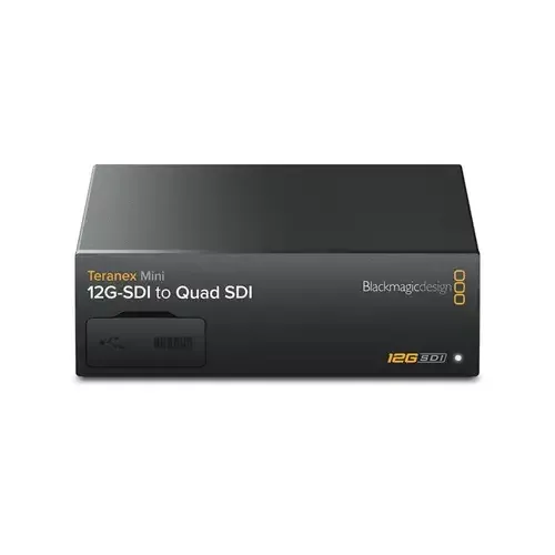 Blackmagic Design Teranex Mini 12G-SDI to Quad SDI Active video converter 3840 x 2160 - - Image 1