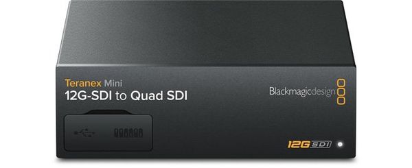 Blackmagic Design Teranex Mini 12G-SDI to Quad SDI Active video converter 3840 x 2160 - - Thumbnail 2