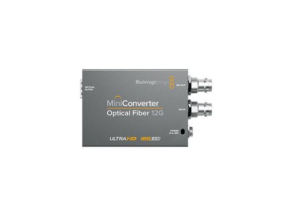 Blackmagic Design Mini Converter Optical Fiber 12G Active video converter 3840 x 2160 -