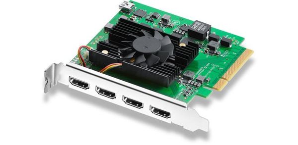Blackmagic Design BM-BDLKDVQDHDMI4K video capturing device Internal PCIe - Thumbnail 2