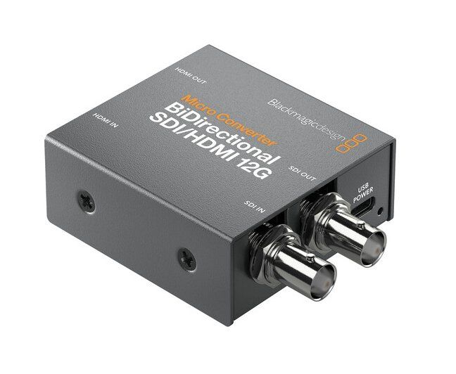 Blackmagic Design CONVBDC/SDI/HDMI12G/P video signal converter Active video converter - Image 1