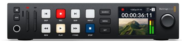 Blackmagic Design HyperDeck Studio HD Plus Black - Thumbnail 2