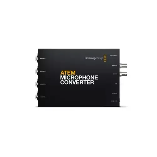 Blackmagic Design ATEM Microphone Converter Black - Image 1
