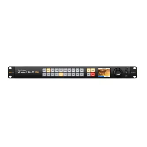 Blackmagic Design Videohub 20x20 12G - Image 1