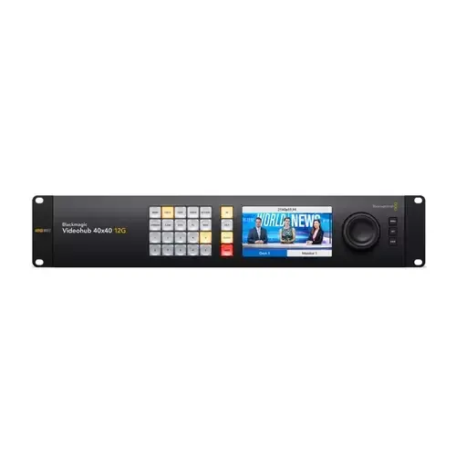 Blackmagic Design Videohub 40x40 12G - Image 1