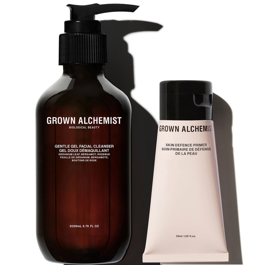Grown Alchemist Facial Cleanser + Mattifying Primer Duo - Image 1