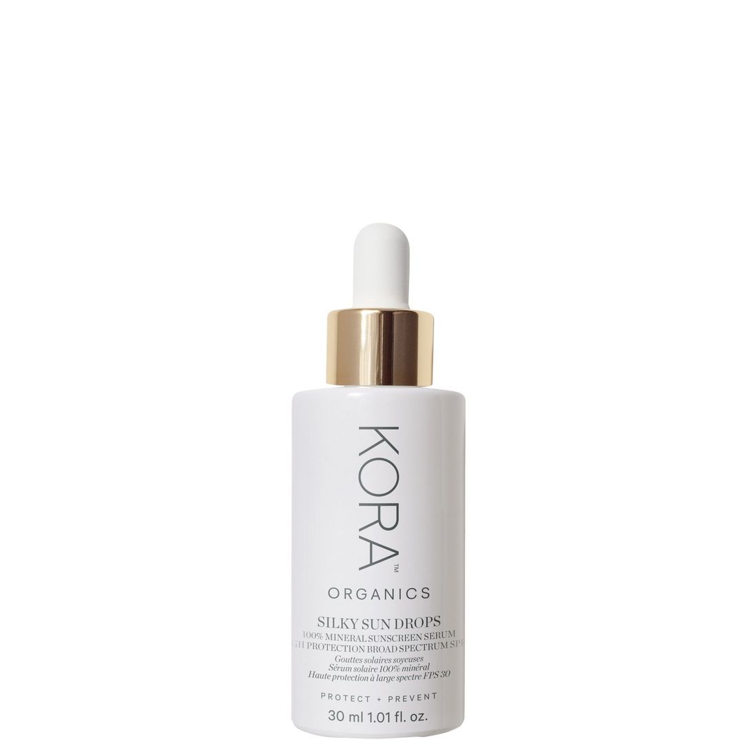 Kora Organics Silky Sun Drops 100% Mineral Sunscreen Serum 30ml - Image 1