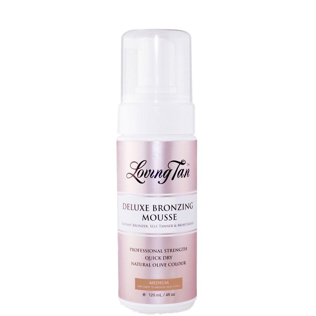 Loving Tan Deluxe Bronzing Mousse 120ml (Various Shades) - Medium - Image 1