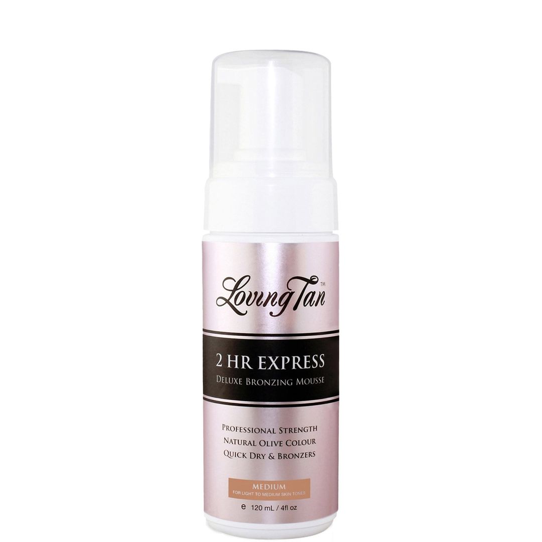 Loving Tan 2 HR Express Mousse 120ml - Medium - Image 1
