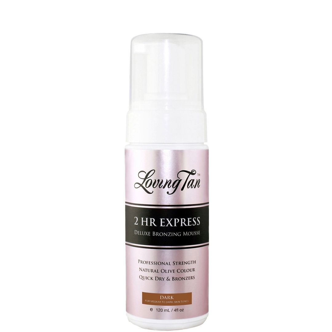 Loving Tan 2 HR Express Mousse 120ml - Dark - Image 1