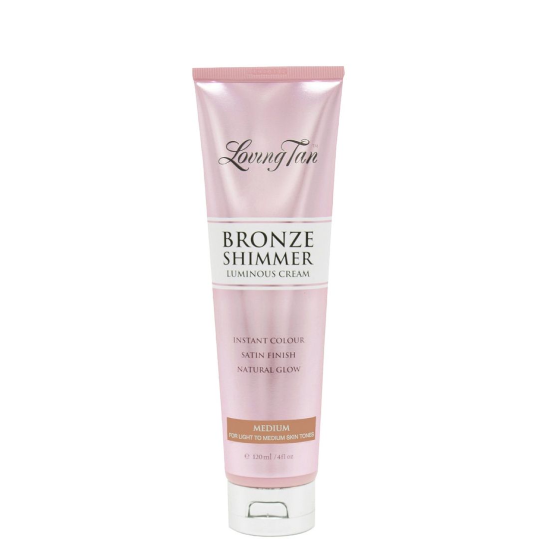 Loving Tan Bronze Shimmer Luminous Cream 120ml (Various Shades) - Medium - Image 1