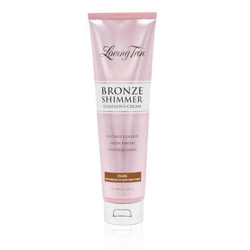 Loving Tan Bronze Shimmer Luminous Cream Dark 120ml - Image 1