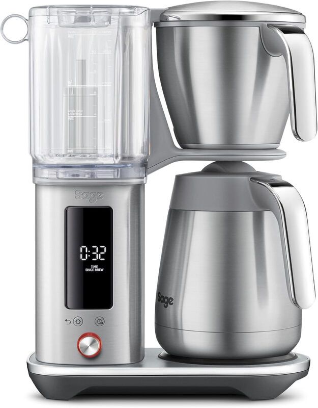 SAGE The Luxe Brewer SDC465 Filter Coffee Machine Silver, Silver/Grey - Image 1