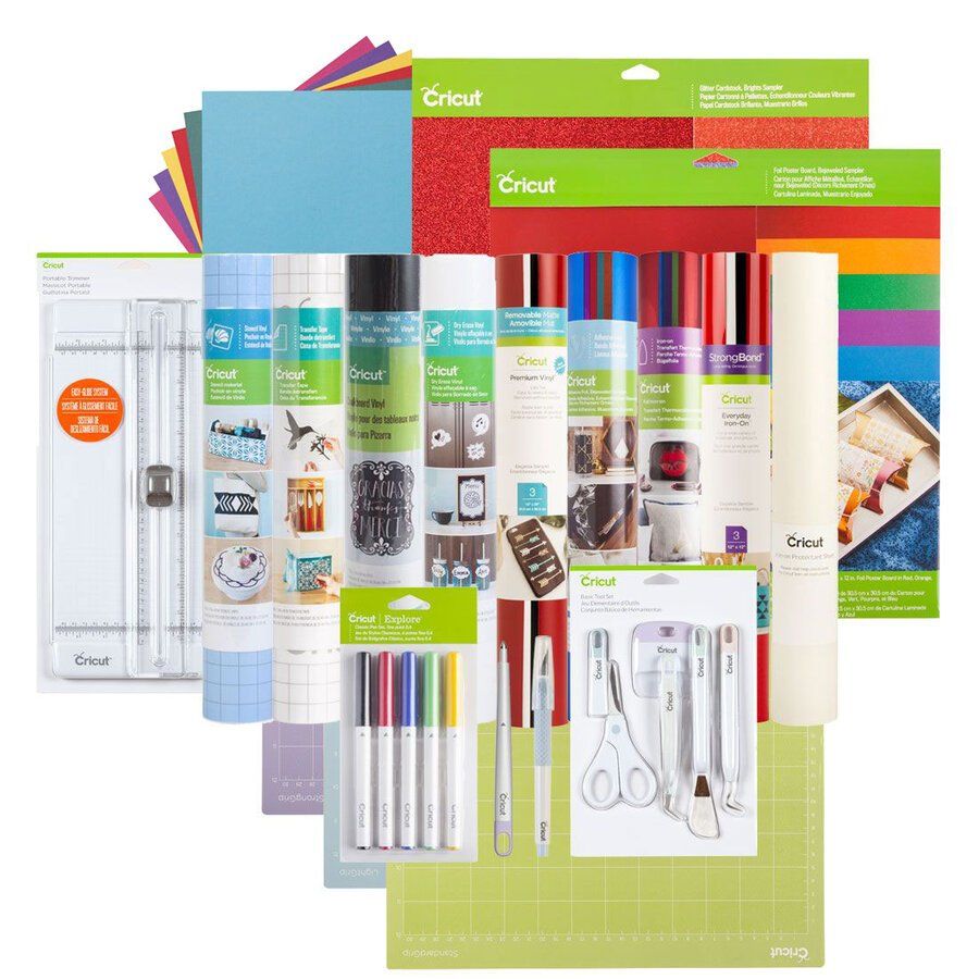 Cricut Everything Materials Bundle Accessories set - Image 1