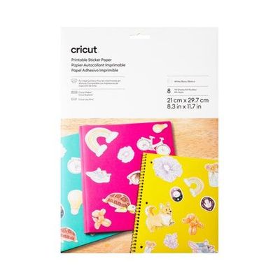 Cricut Printable Sticker Heat transfer vinyl sheet Smooth heat transfe