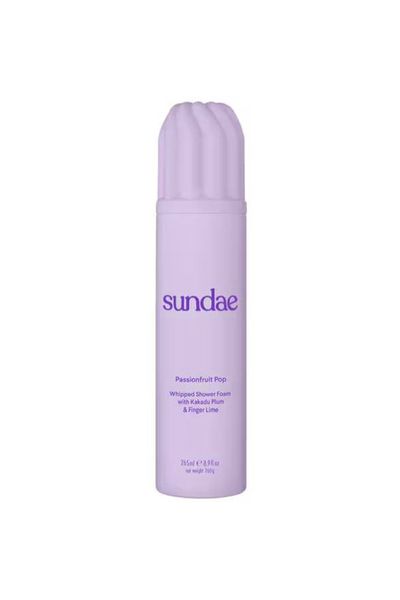 Sundae Body Passionfruit Whipped Shower Foam with Kakadu Plum & Finger Lime 265ml - Thumbnail 2