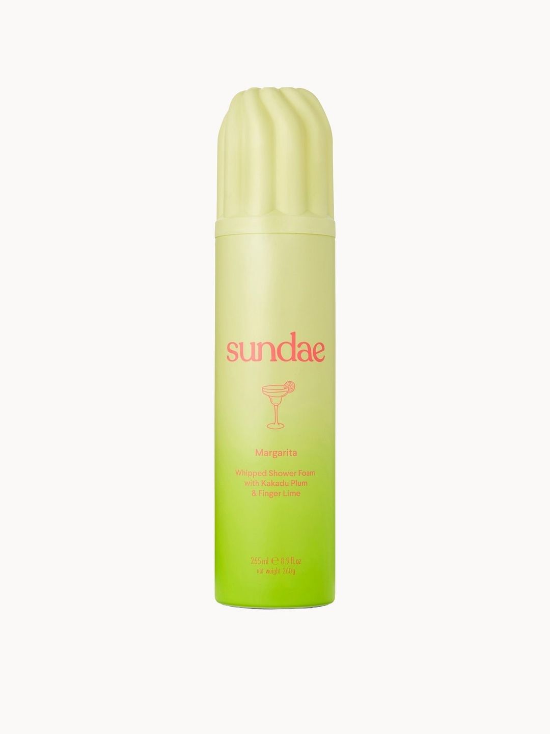 Sundae Margarita Shower Foam 265ml in Green - Image 1