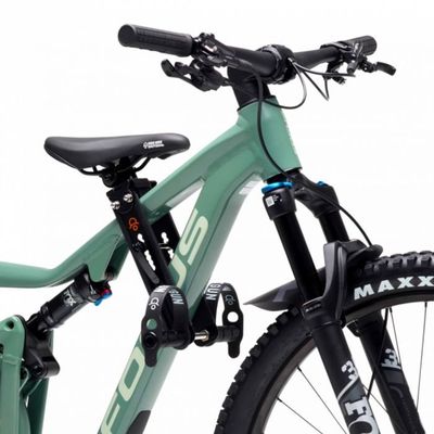 Kids Ride Shotgun Child Bike Seat - Black