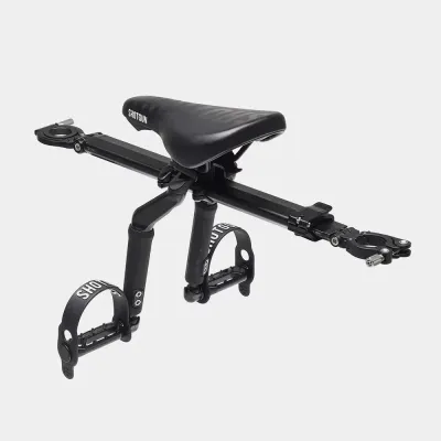 Kids Ride Shotgun Pro Child Bike Seat - Black - Thumbnail 2
