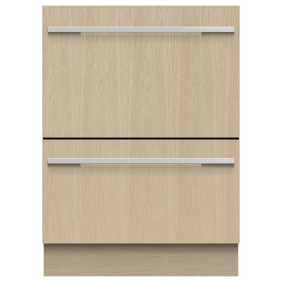 Fisher Paykel DD60DHI9 Series 9 Designer Integrated Twin DishDrawer With Sanitise