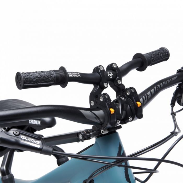 Kids Ride Shotgun Pro Child Bike Seat Handlebars - Black - Image 1