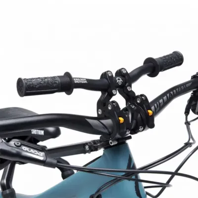 Kids Ride Shotgun Pro Child Bike Seat Handlebars - Black - Thumbnail 2