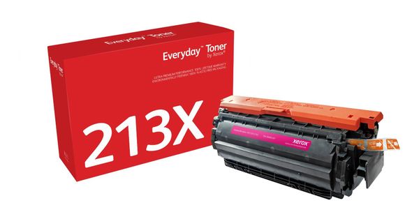 Everyday™ Magenta Toner by Xerox compatible with HP 213X (W2133X), High capacity