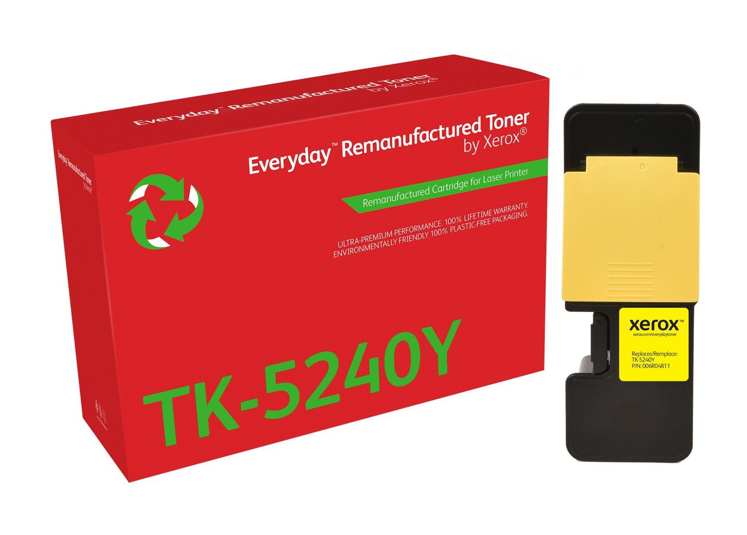 Xerox 006R04811 Toner-kit yellow remanufactured. 2.2K pages (replaces - Image 1