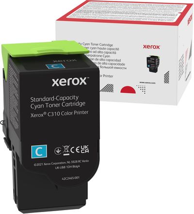 Xerox 006R04357 Toner-kit cyan. 2K pages ISO/IEC 19752 for Xerox C 310