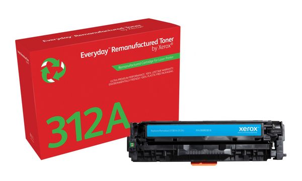 Xerox 006R03818 Toner cartridge cyan. 2.7K pages (replaces HP 312A/CF3