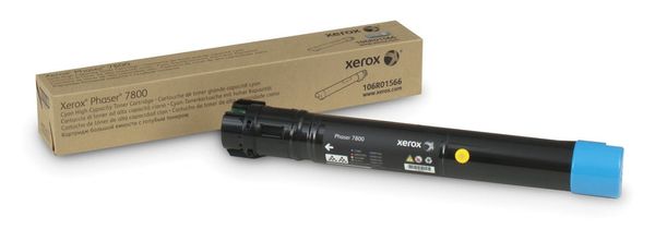 Xerox 106R01566 Toner cyan high-capacity. 17.2K pages for Xerox Phaser