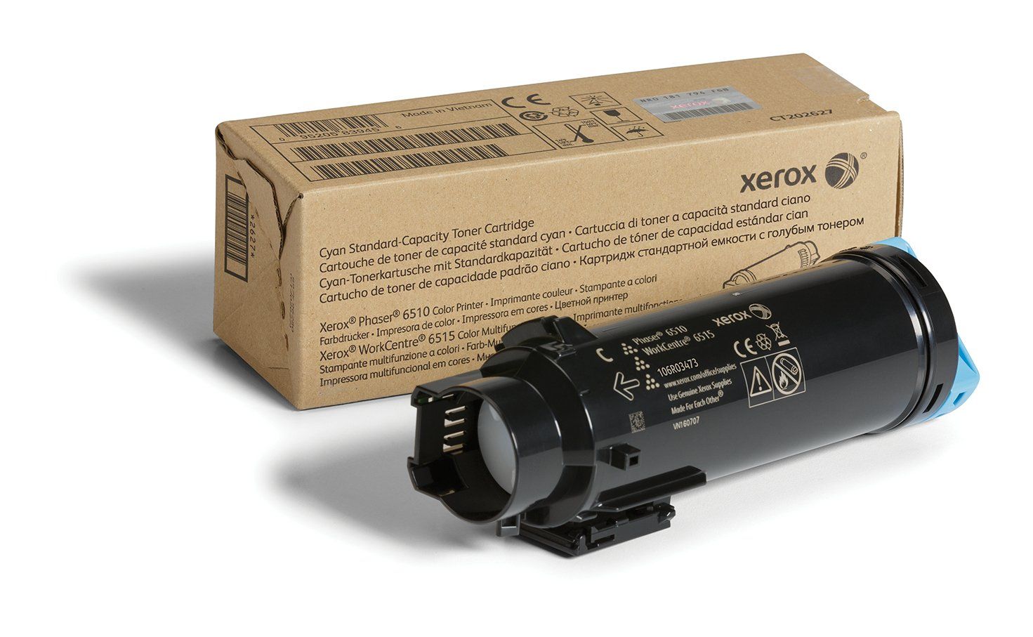 Xerox 106R03473 Toner-kit cyan. 1K pages ISO/IEC 19752 for Xerox Phase - Image 1