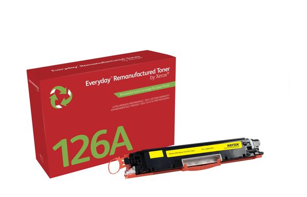 Xerox 106R02259 Toner yellow. 1K pages/5% (replaces HP 126A/CE312A) fo