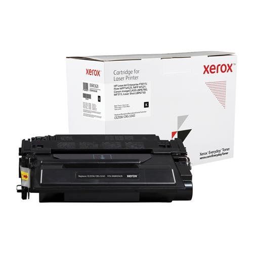 Everyday™ Black Toner by Xerox compatible with HP 55X (CE255X), High capacity - Image 1