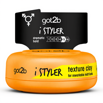 Schwarzkopf got2b iStylers Texture Clay for Matte Styles 75ml - Hair Wax / 5cm / 75ml - Thumbnail 2