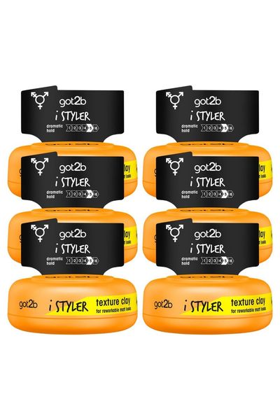 Schwarzkopf got2b iStylers Texture Clay for Matte Styles 75ml - Hair Wax / 5cm / 75ml - Thumbnail 3
