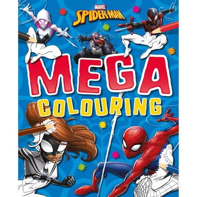 Marvel Spider Man Mega Colouring Book