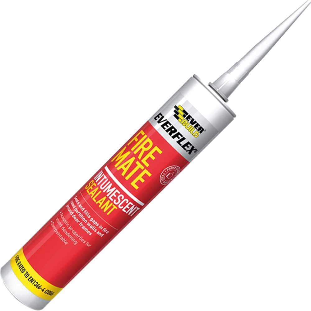 Everbuild Fire Mate Intumescent Sealant Brown - Image 1