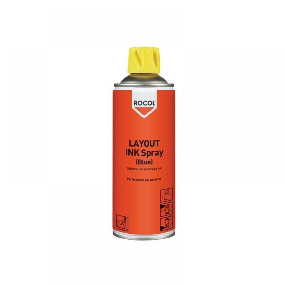 Rocol Layout Ink Spray Blue 300ml - Image 1